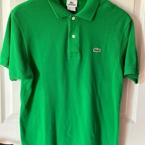 Lacoste Men's Polo Shirt in Bright Green